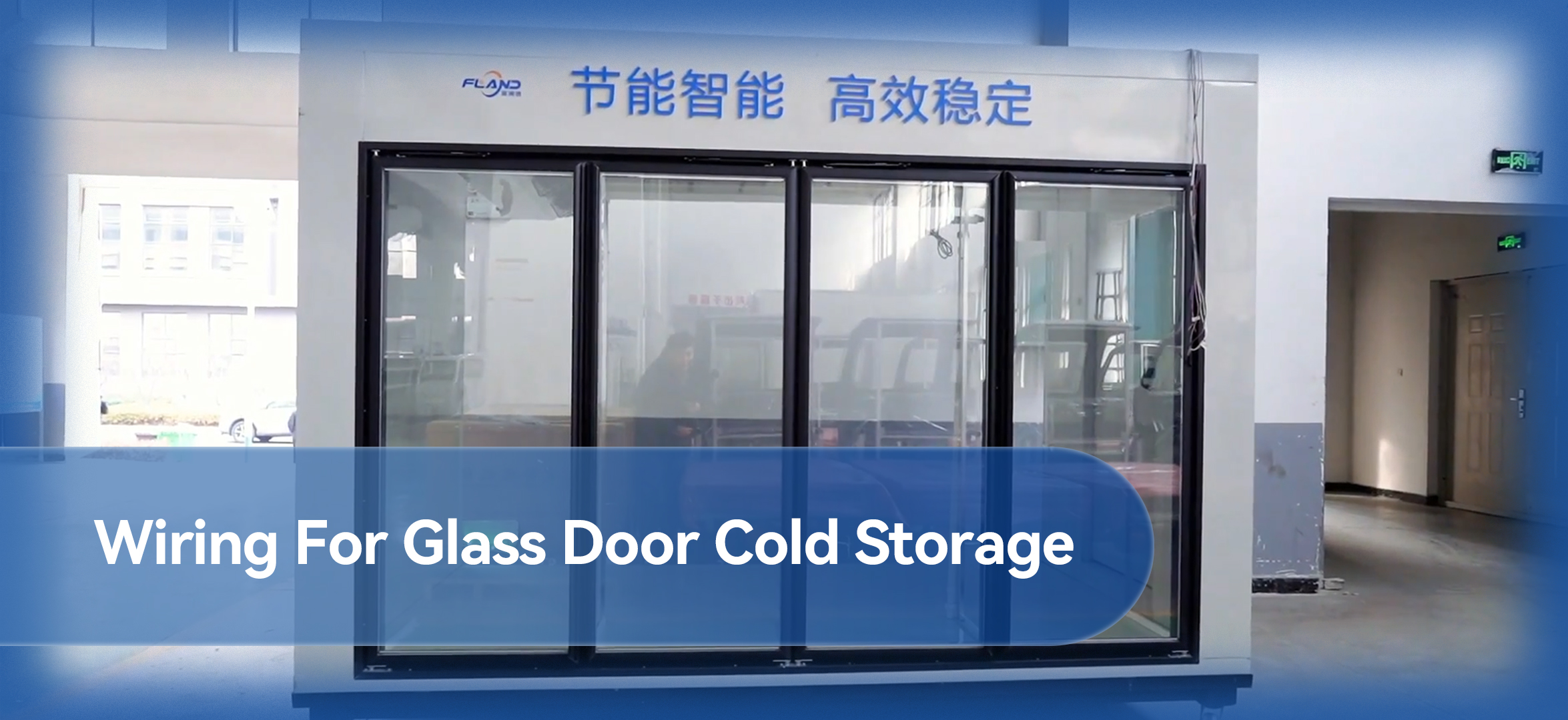 Wiring For Glass Door Cold Storage