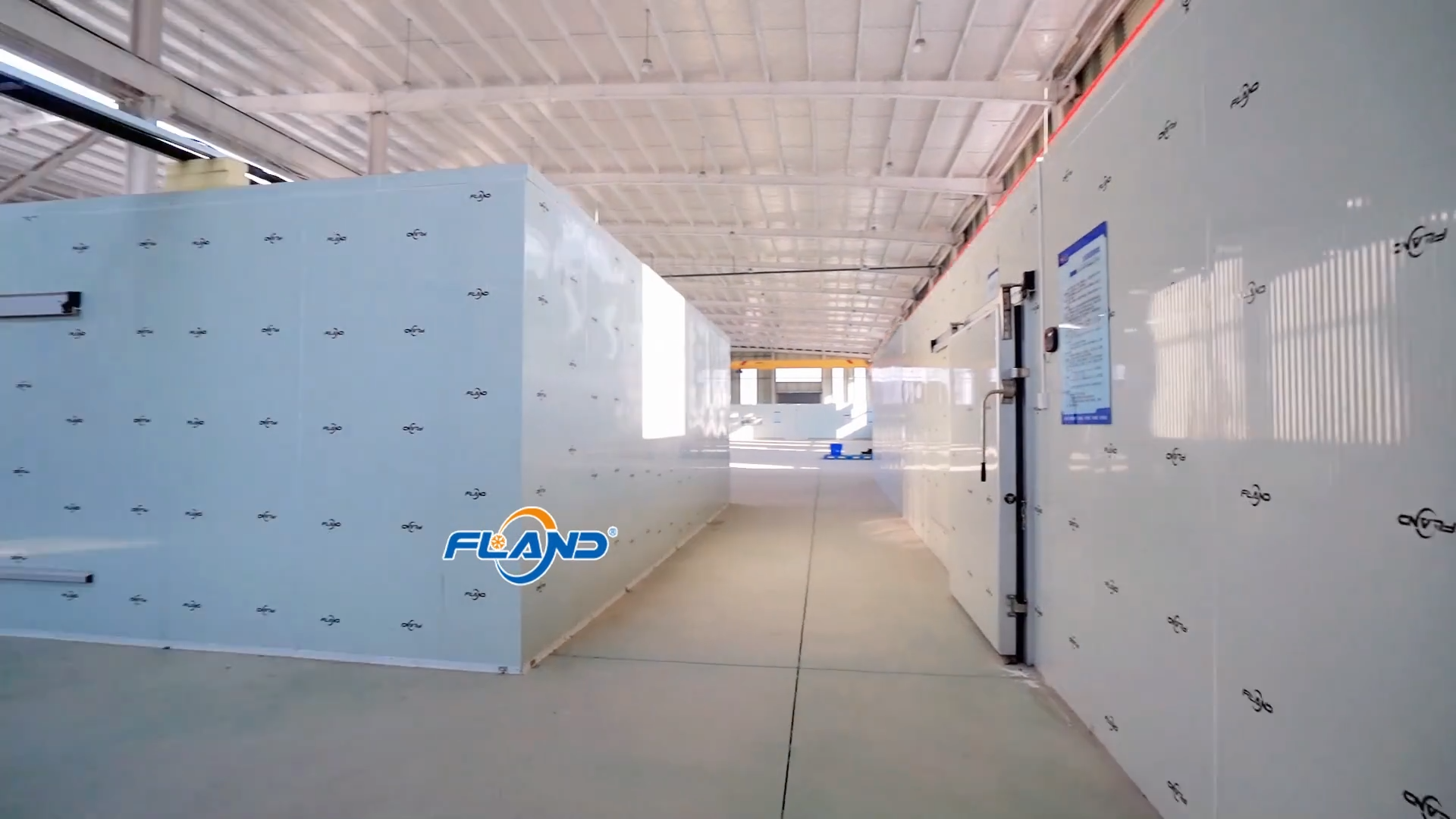 2300㎡ large-scale factory Qianxihe cafeteria vegetable and meat storage cold room