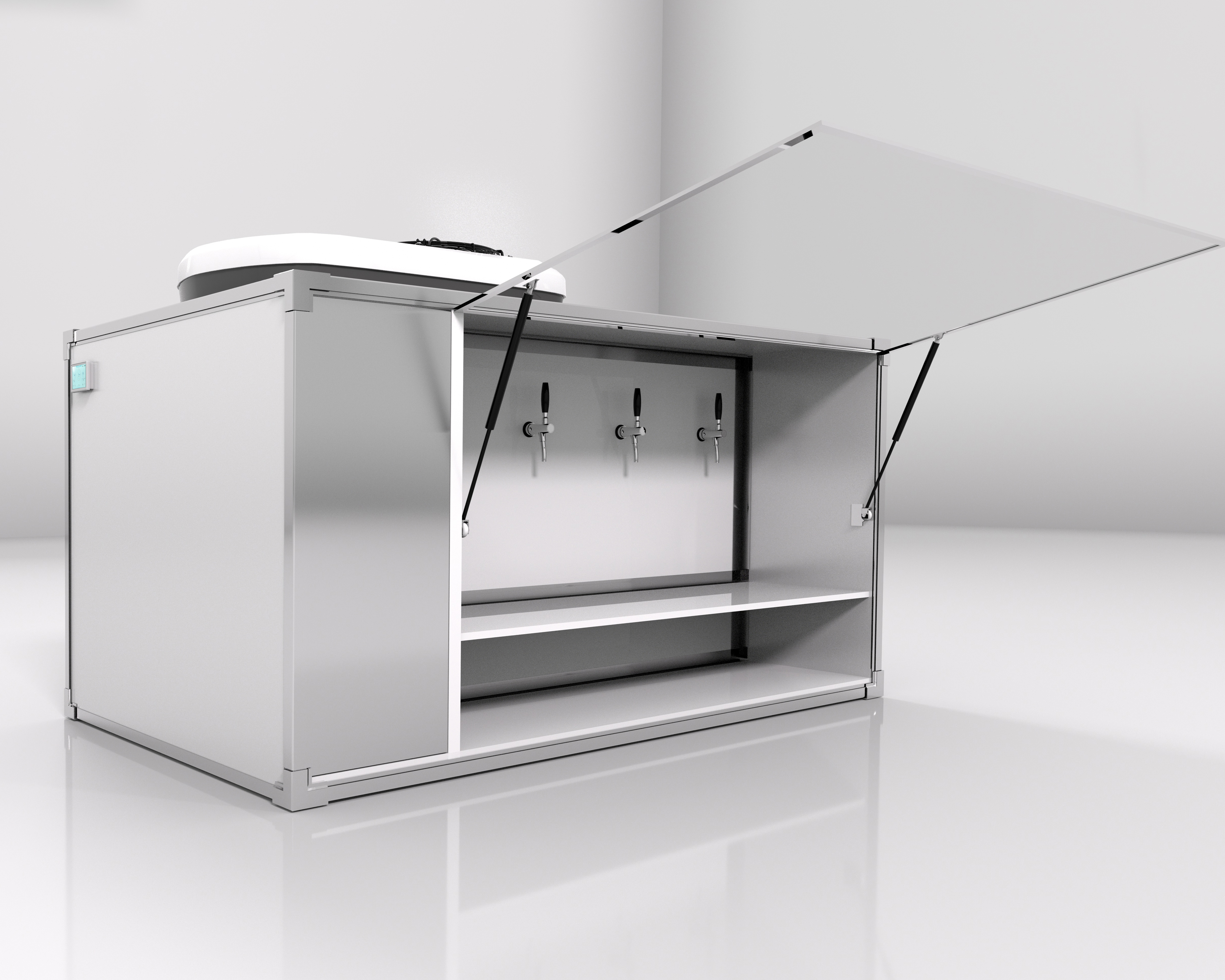 新款三轮车冷藏箱-啤酒车厢4