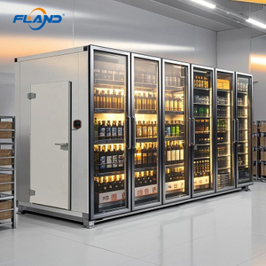 Fland Smart Glass Door Refrigeration Storage